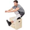 image:imageProsourceFit 3in1 Wood Plyometric Jump Box For Cross Conditioning Agility Vertical Jump Training amp Plyo WorkoutsSmooth Sanded Finish