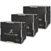 image:imageProsourceFit 3in1 Wood Plyometric Jump Box For Cross Conditioning Agility Vertical Jump Training amp Plyo WorkoutsTextured Grid Surface