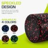 image:imageProsourceFit High Density Foam Rollers 24  inches long Firm Full Body Athletic Massage Tool for Back Stretching Yoga Pilates Post Workout Muscle Recuperation BlackRedBlackRed