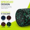 image:imageProsourceFit High Density Foam Rollers 24  inches long Firm Full Body Athletic Massage Tool for Back Stretching Yoga Pilates Post Workout Muscle Recuperation BlackRedBlackGreen
