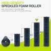 image:imageProsourceFit High Density Foam Rollers 24  inches long Firm Full Body Athletic Massage Tool for Back Stretching Yoga Pilates Post Workout Muscle Recuperation BlackRedBlackBlue