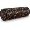 image:imageProsourceFit High Density Foam Rollers 24  inches long Firm Full Body Athletic Massage Tool for Back Stretching Yoga Pilates Post Workout Muscle Recuperation BlackRedBlackOrange