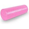 image:imageProsourceFit High Density Foam Rollers 24  inches long Firm Full Body Athletic Massage Tool for Back Stretching Yoga Pilates Post Workout Muscle Recuperation BlackRedPink