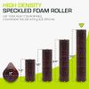 image:imageProsourceFit High Density Foam Rollers 24  inches long Firm Full Body Athletic Massage Tool for Back Stretching Yoga Pilates Post Workout Muscle Recuperation BlackRedBlackRed