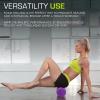 image:imageProsourceFit High Density Foam Rollers 24  inches long Firm Full Body Athletic Massage Tool for Back Stretching Yoga Pilates Post Workout Muscle Recuperation BlackRedPurple