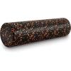 image:imageProsourceFit High Density Foam Rollers 24  inches long Firm Full Body Athletic Massage Tool for Back Stretching Yoga Pilates Post Workout Muscle Recuperation BlackRedBlackOrange