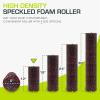 image:imageProsourceFit High Density Foam Rollers 24  inches long Firm Full Body Athletic Massage Tool for Back Stretching Yoga Pilates Post Workout Muscle Recuperation BlackRedBlackRed