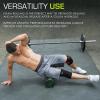 image:imageProsourceFit High Density Foam Rollers 24  inches long Firm Full Body Athletic Massage Tool for Back Stretching Yoga Pilates Post Workout Muscle Recuperation BlackRedBlackGreen