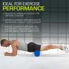 image:imageProsourceFit High Density Foam Rollers 24  inches long Firm Full Body Athletic Massage Tool for Back Stretching Yoga Pilates Post Workout Muscle Recuperation BlackRedBlue