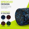 image:imageProsourceFit High Density Foam Rollers 24  inches long Firm Full Body Athletic Massage Tool for Back Stretching Yoga Pilates Post Workout Muscle Recuperation BlackRedBlackBlue