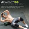 image:imageProsourceFit High Density Foam Rollers 24  inches long Firm Full Body Athletic Massage Tool for Back Stretching Yoga Pilates Post Workout Muscle Recuperation BlackRedBlackGreen