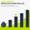 image:imageProsourceFit High Density Foam Rollers 24  inches long Firm Full Body Athletic Massage Tool for Back Stretching Yoga Pilates Post Workout Muscle Recuperation BlackRedBlackBlue