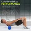 image:imageProsourceFit High Density Foam Rollers 24  inches long Firm Full Body Athletic Massage Tool for Back Stretching Yoga Pilates Post Workout Muscle Recuperation BlackRedBlue