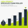 image:imageProsourceFit High Density Foam Rollers 24  inches long Firm Full Body Athletic Massage Tool for Back Stretching Yoga Pilates Post Workout Muscle Recuperation BlackRedBlackBlue