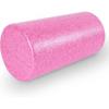 image:imageProsourceFit High Density Foam Rollers 24  inches long Firm Full Body Athletic Massage Tool for Back Stretching Yoga Pilates Post Workout Muscle Recuperation BlackRedPink