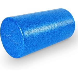 image:imageProsourceFit High Density Foam Rollers 24  inches long Firm Full Body Athletic Massage Tool for Back Stretching Yoga Pilates Post Workout Muscle Recuperation BlackRedBlue
