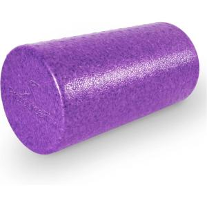 image:imageProsourceFit High Density Foam Rollers 24  inches long Firm Full Body Athletic Massage Tool for Back Stretching Yoga Pilates Post Workout Muscle Recuperation BlackRedPurple