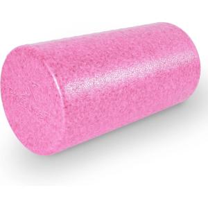 image:imageProsourceFit High Density Foam Rollers 24  inches long Firm Full Body Athletic Massage Tool for Back Stretching Yoga Pilates Post Workout Muscle Recuperation BlackRedPink