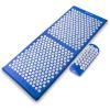 image:imageProsourceFit Acupressure Mat and Pillow Set for BackNeck Pain Relief and Muscle RelaxationBlueWhite