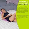 image:imageProsourceFit Ki Acupressure Mat and Pillow Set with 100 Natural Linen for BackNeck Pain Relief and Muscle RelaxationNatural Purpule