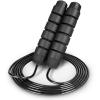 image:imageProsourceFit Speed Jump Rope up to 8 Foot Adjustable Length for Men and Women Foam Handles Ultra Light Rope for Boxing Jumping Exercises and Cardio WorkoutBlack