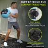 image:imageProSource Soft Medicine Balls for CrossFit Wall Ball and Full Body Dynamic Exercises ColorCoded Weights 6 8 10 14 20 25 lbAqua 8 LB