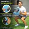 image:imageProSource Soft Medicine Balls for CrossFit Wall Ball and Full Body Dynamic Exercises ColorCoded Weights 6 8 10 14 20 25 lbAqua 8 LB