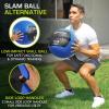 image:imageProSource Soft Medicine Balls for CrossFit Wall Ball and Full Body Dynamic Exercises ColorCoded Weights 6 8 10 14 20 25 lbBlue 14 LB