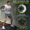 image:imageProSource Soft Medicine Balls for CrossFit Wall Ball and Full Body Dynamic Exercises ColorCoded Weights 6 8 10 14 20 25 lbGray 25 LB