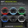 image:imageProSource Soft Medicine Balls for CrossFit Wall Ball and Full Body Dynamic Exercises ColorCoded Weights 6 8 10 14 20 25 lbGray 25 LB