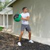 image:imageProSource Soft Medicine Balls for CrossFit Wall Ball and Full Body Dynamic Exercises ColorCoded Weights 6 8 10 14 20 25 lbGreen 10 LB