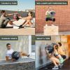 image:imageProSource Soft Medicine Balls for CrossFit Wall Ball and Full Body Dynamic Exercises ColorCoded Weights 6 8 10 14 20 25 lbRed 6 LB
