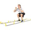 image:imageProsourceFit Raised Speed amp Agility Ladder with 6 Collapsible Hurdles for Footwork Football amp Soccer Elevated Training Workout Equipment