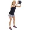 image:imageProsourceFit Slam Medicine Balls 5 10 15 20 25 30 50lbs Smooth and Tread Textured Grip Dead Weight Balls for Strength and Conditioning Exercises Cardio and Core WorkoutsClassic  Black