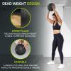 image:imageProsourceFit Slam Medicine Balls 5 10 15 20 25 30 50lbs Smooth and Tread Textured Grip Dead Weight Balls for Strength and Conditioning Exercises Cardio and Core WorkoutsTread  Black