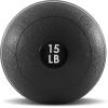 image:imageProsourceFit Slam Medicine Balls 5 10 15 20 25 30 50lbs Smooth and Tread Textured Grip Dead Weight Balls for Strength and Conditioning Exercises Cardio and Core WorkoutsClassic  Black