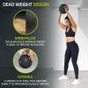 image:imageProsourceFit Slam Medicine Balls 5 10 15 20 25 30 50lbs Smooth and Tread Textured Grip Dead Weight Balls for Strength and Conditioning Exercises Cardio and Core WorkoutsTread  Black
