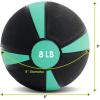 image:imageProsourceFit Weighted Rubber Medicine Ball for Full Body Workouts 8 lb