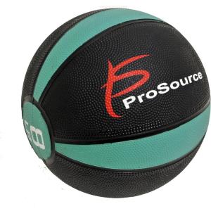 image:imageProsourceFit Weighted Rubber Medicine Ball for Full Body Workouts 8 lb