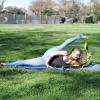 image:imageProsourceFIt MultiLoop Stretching Strap 8 Ft for Yoga Pilates Physical Therapy Sports Dance amp Gymnastics to Improve Posture Increase Flexibility and Mobility 3 dualtoned colors availableGreen
