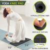 image:imageProsourceFit Extra Thick Yoga Knee Pad and Elbow Cushion 15mm 58 Fits Standard Mats for Pain Free Joints in Yoga Pilates Floor WorkoutsBlack