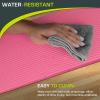 image:imageProsourceFit Extra Thick Yoga Knee Pad and Elbow Cushion 15mm 58 Fits Standard Mats for Pain Free Joints in Yoga Pilates Floor WorkoutsPink