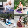image:imageProsourceFit Extra Thick Yoga Knee Pad and Elbow Cushion 15mm 58 Fits Standard Mats for Pain Free Joints in Yoga Pilates Floor WorkoutsPink