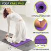 image:imageProsourceFit Extra Thick Yoga Knee Pad and Elbow Cushion 15mm 58 Fits Standard Mats for Pain Free Joints in Yoga Pilates Floor WorkoutsPurple