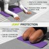 image:imageProsourceFit Extra Thick Yoga Knee Pad and Elbow Cushion 15mm 58 Fits Standard Mats for Pain Free Joints in Yoga Pilates Floor WorkoutsPurple