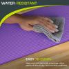 image:imageProsourceFit Extra Thick Yoga Knee Pad and Elbow Cushion 15mm 58 Fits Standard Mats for Pain Free Joints in Yoga Pilates Floor WorkoutsPurple
