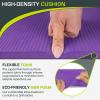 image:imageProsourceFit Extra Thick Yoga Knee Pad and Elbow Cushion 15mm 58 Fits Standard Mats for Pain Free Joints in Yoga Pilates Floor WorkoutsPurple