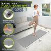 image:imageProsourceFit Extra Thick Yoga and Pilates Mats 05 amp 1inGrey