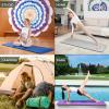 image:imageProsourceFit Extra Thick Yoga and Pilates Mats 05 amp 1inGrey