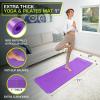 image:imageProsourceFit Extra Thick Yoga and Pilates Mats 05 amp 1inPurple